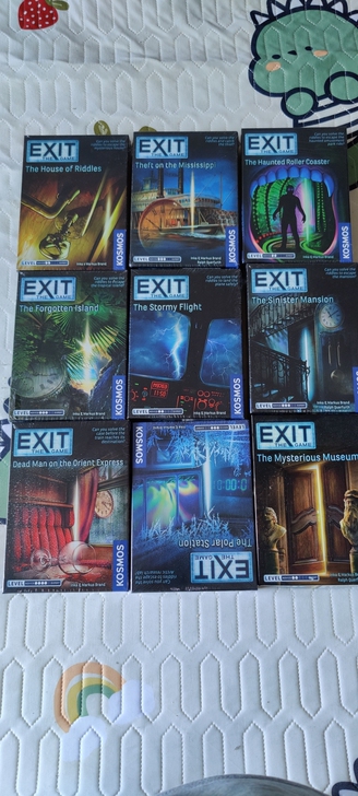 exit九盒英文版 只有左下仅拆其他全新 ...