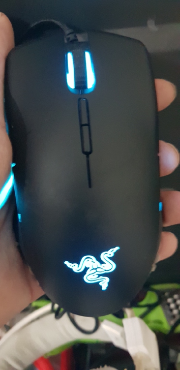 雷蛇锐蝮蛇竞技版 rgb游戏鼠标  成色如...