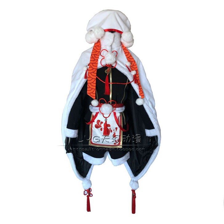 帮友出cos服，一套是汤圆的（有帽子），M...