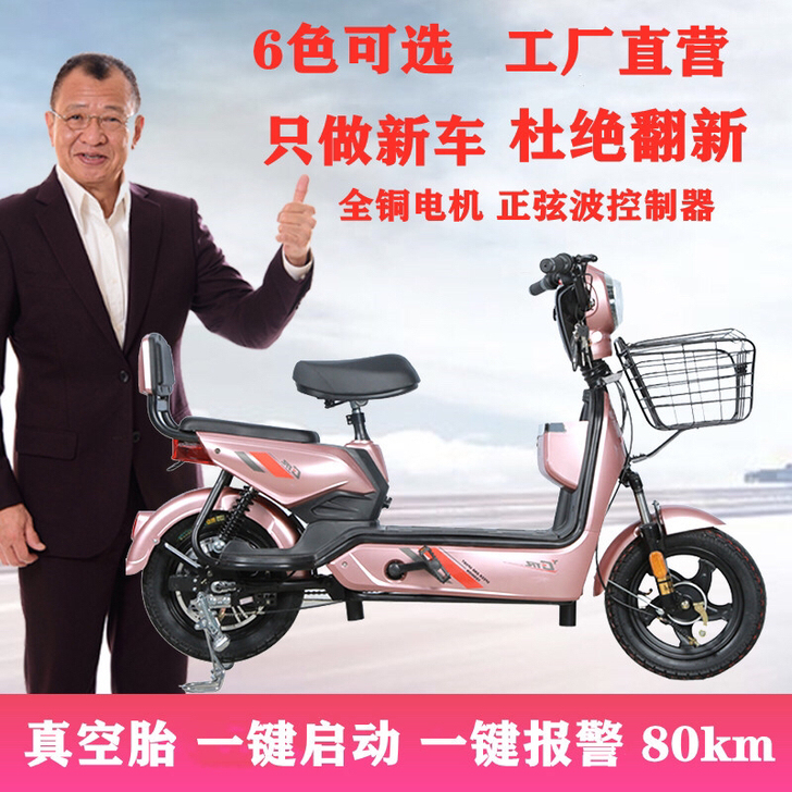 跨境工厂电动车国标成人48v电动自行车两轮...