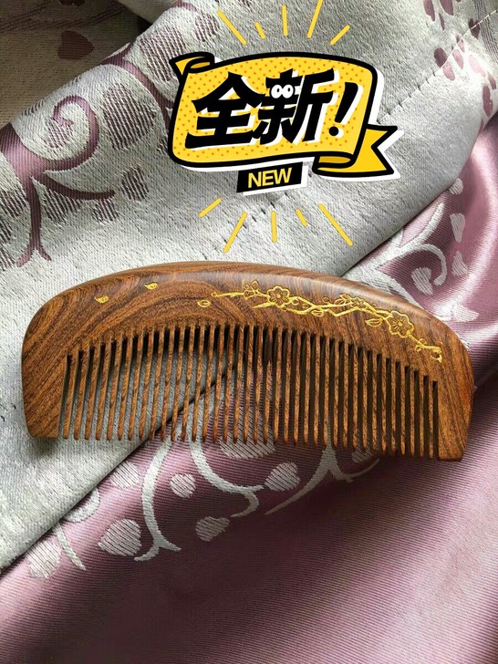 木制梳子 原价129现价29.9包邮 实物图