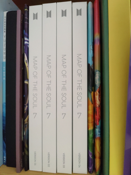 防弹少年团bts专辑 map of the...