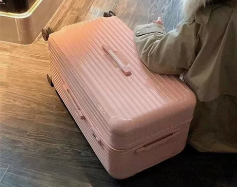 明星拉杆箱40寸超大容量行李箱万向轮网红女...