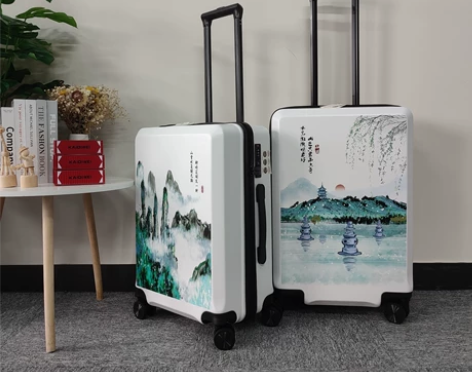 张家界旅行定制文创拉杆箱密码箱，20/22...