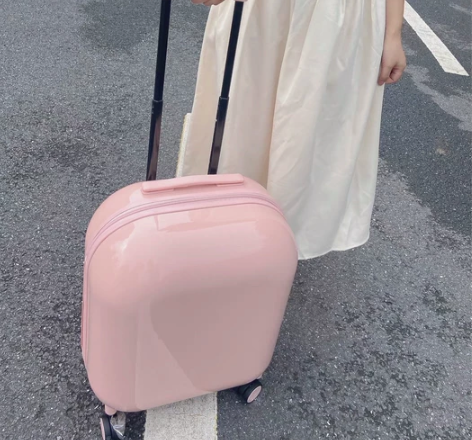 马卡龙行李箱女小20寸登机旅行箱子24寸密...