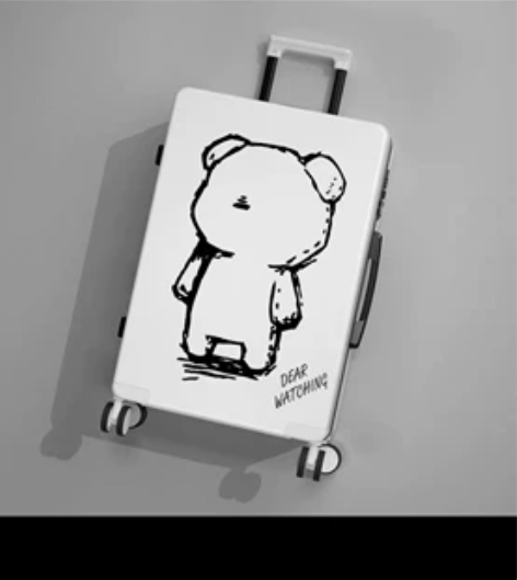 日系行李箱高颜值男女22寸学生拉杆箱20轻...