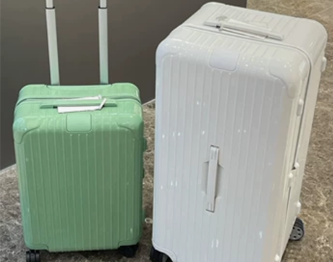 R家标日莫瓦拉杆箱Trunk红色行李箱大容...