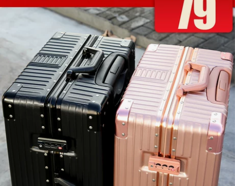 拉杆箱万向轮旅行箱行李箱女小结实耐用20寸...