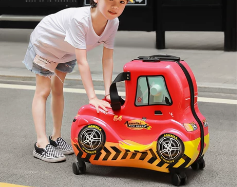 miyo儿童旅行箱可坐骑拉杆箱宝宝带娃可以...