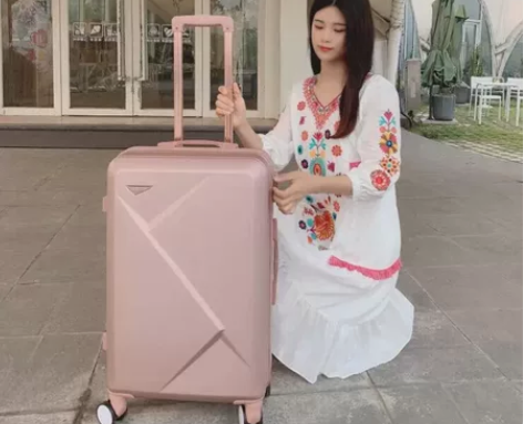 网红18寸登机旅行拉杆箱小型密码皮箱子新款...