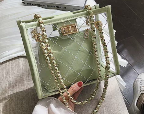 上新小包包女2019新款韩版菱格链条单肩包...
