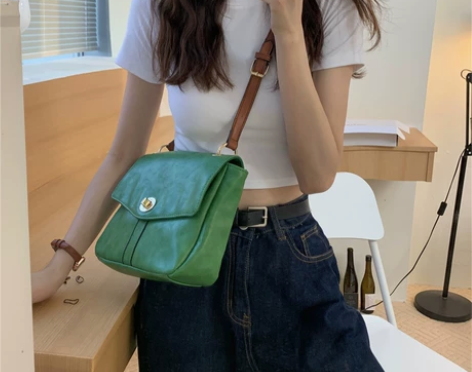 复古包包女2022新款小众设计高级感腋下包...