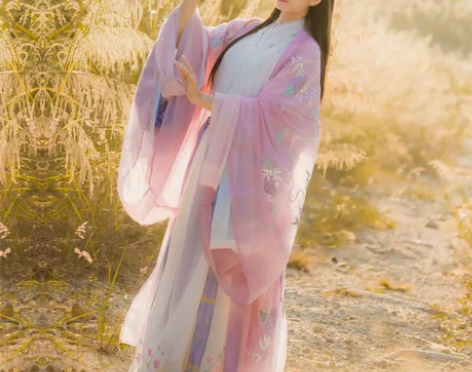 现货 玉兔呈祥传统汉服女 魏晋风绣花交领齐...