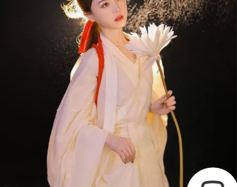 魏晋风交领齐腰三件套4.5米摆汉服女 神明...