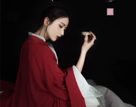 古装日常魏晋风大袖衫广袖浅交领襦裙 改良汉...