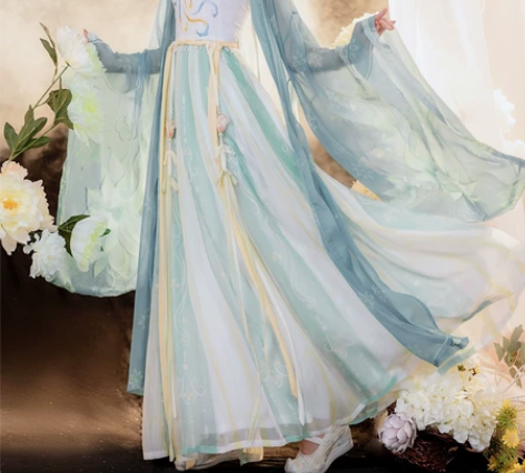 【出】如梦霓裳原创春夏汉服女唐制大袖衫诃子...