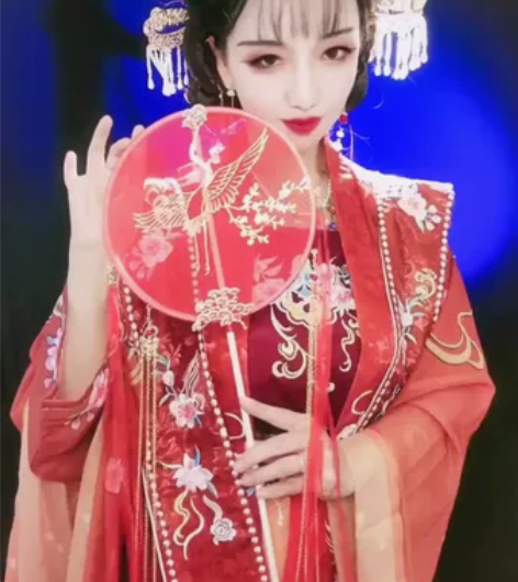 裳云兮-清平乐宋制霞帔正品原创汉服5件套，...