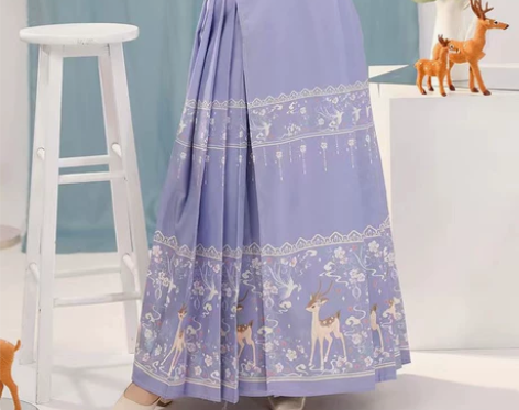 清梳一鹿有你原创汉服女明制马面裙 看地区是...