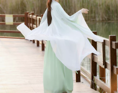 汉服女夏季改良版连衣裙正品原创超仙气夏款古...