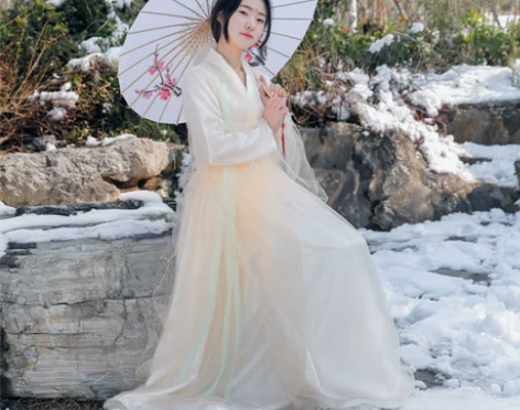 白浅同款古装侠客汉服女仙女女装飘逸清新淡雅...