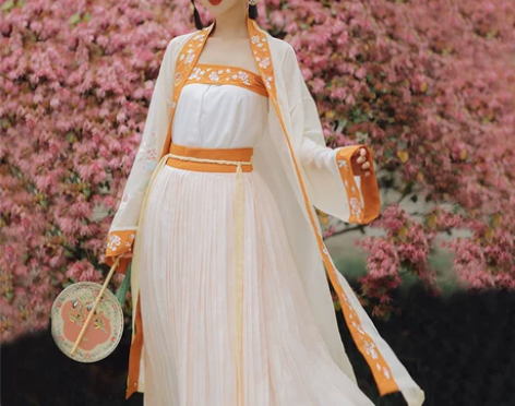 仙楚姬原创汉服女正品【初欢】宋制对襟飞机袖...