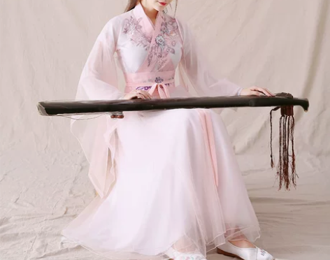 古装仙女飘逸中国风套装樱花超仙仙气汉服襦裙...