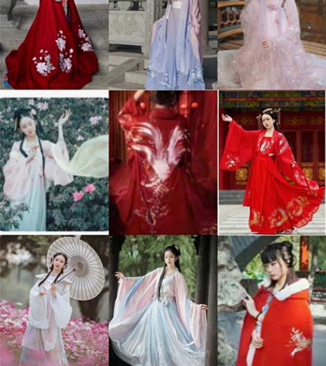 回血出汉服，几乎都为M码，个别L码会标注 ...