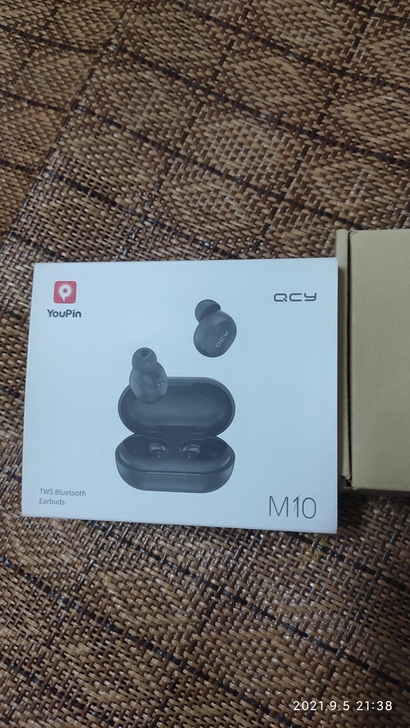 QCY M10真无线蓝牙耳机,买回来拆开没...