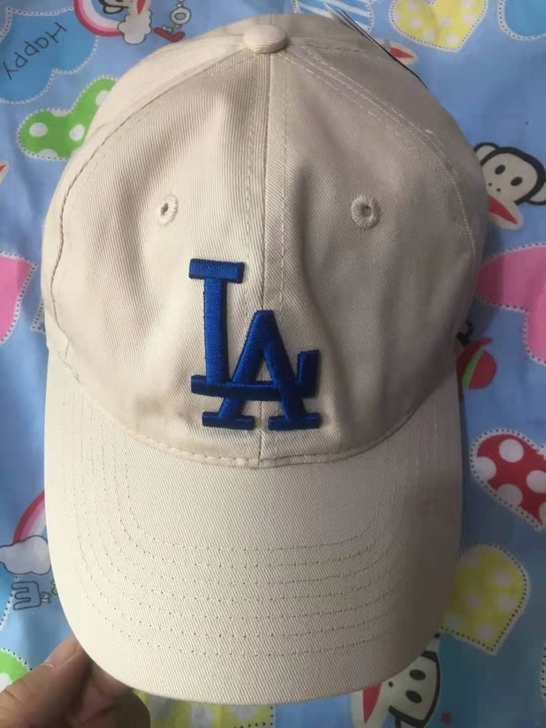 正品mlb韩国专柜大标软顶棒球帽，男女通用...