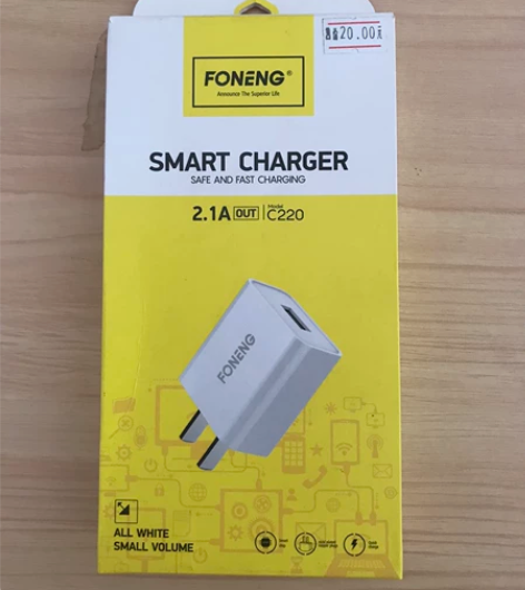 蜂能充电器2.1充电头，全新正品未使用，全...