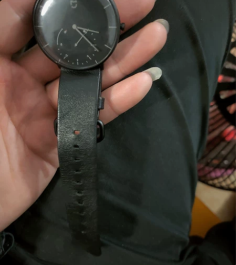 米家石英表 收回来的，自己买了个电池换上，...