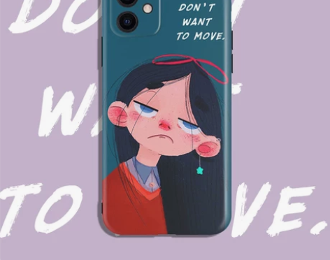 NUTCASE日韩插画懒得动iPhone1...