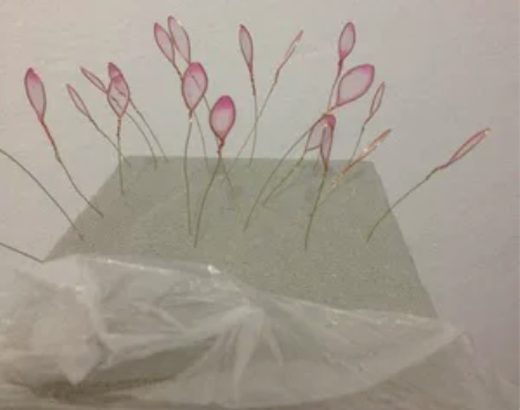 丝网花/水晶花/面包花/纸花材料通用插花干...