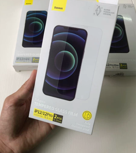 倍思 苹果12钢化膜iPhone12pro...