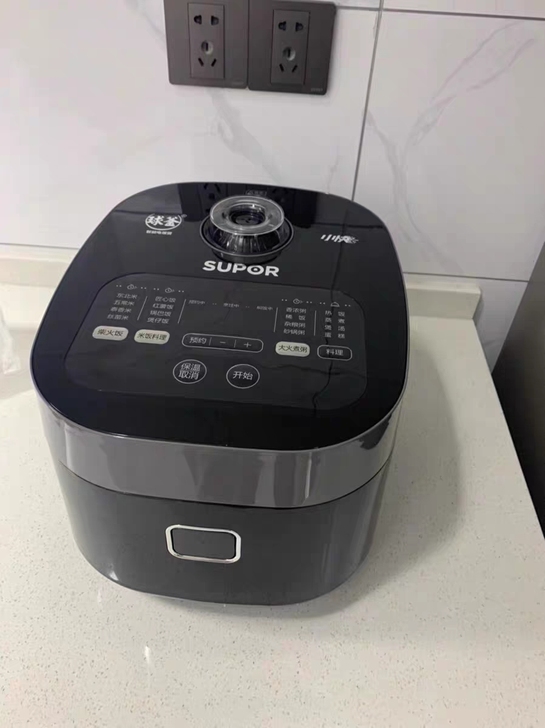 苏泊尔电饭煲家用4L智能球釜大容量多功能电...