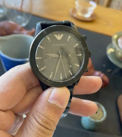 自己的一块手表，买了没带几次 手表九成新，...