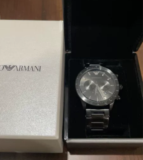 阿玛尼黑武士男士手表，原价2389，全新，...