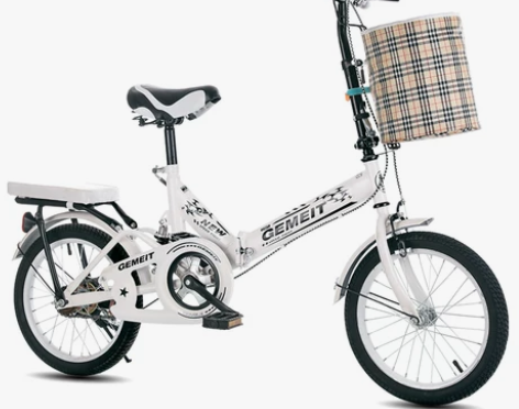 新款折叠自行车20寸16寸男孩女孩减震车公...