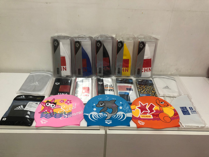 阿瑞娜泳帽 speedo钢盔泳帽 阿迪达斯...