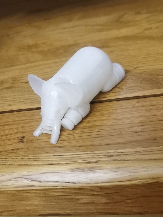 3d打印小玩具象