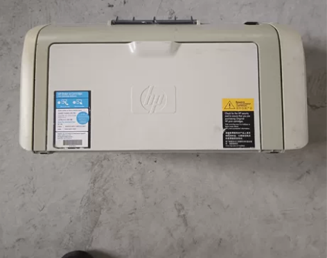 自己家用的惠普1020打印机一台，原来，学...
