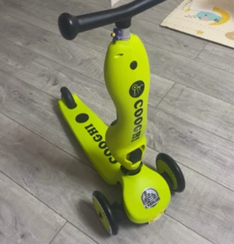 COOGHI酷骑儿童滑板车V2小孩二合一多...