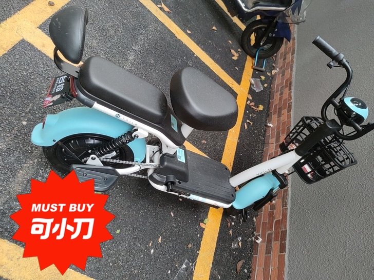 全新台铃电动车，踏板都还没装，刚买不到一个...
