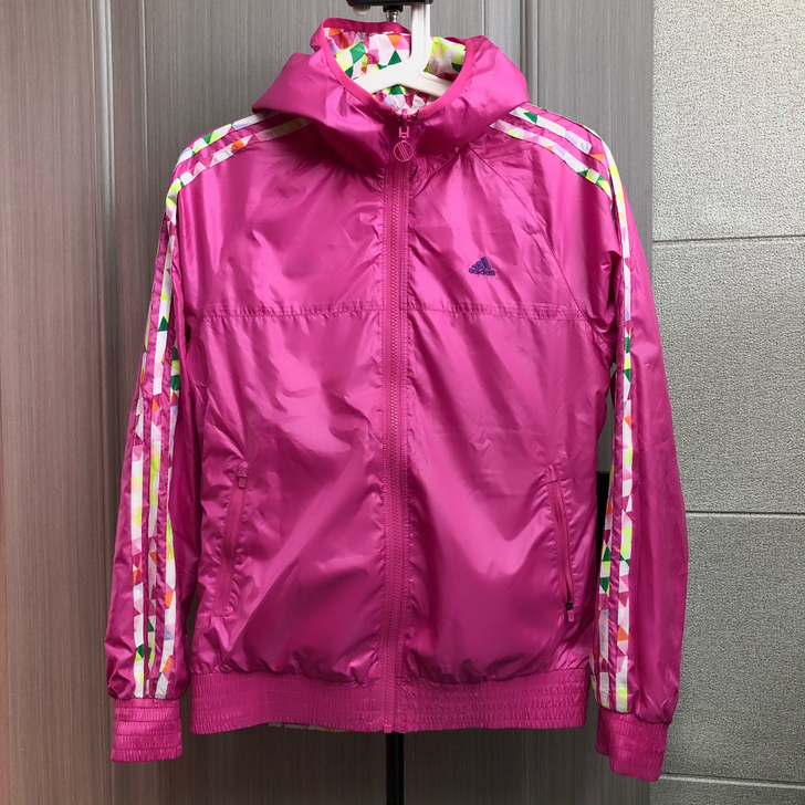 Adidas阿迪达斯三叶草防水防晒外套 两...