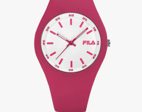 FILA/斐乐正品时尚硅胶果冻表石英表运动...