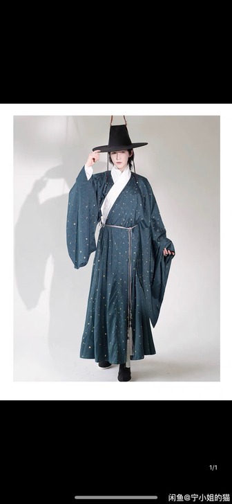 【汉服出租】锦上袍明制汉服古风道袍汉服明制...