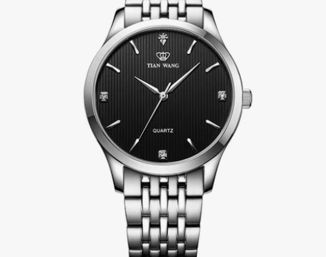 【年终盛典】天王表钢带简约情侣手表男士女士...