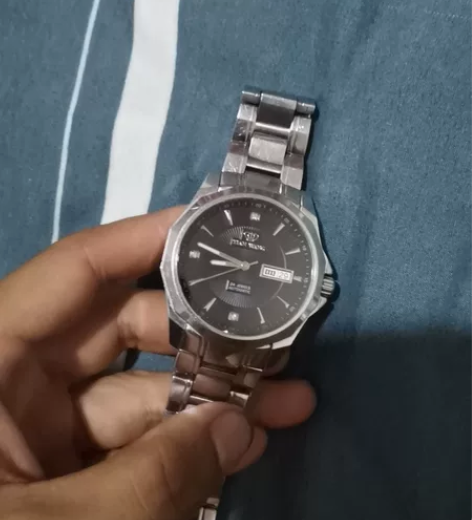 正品天王5705双历蓝宝石表面全自动机械男...