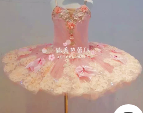 新款儿童芭蕾舞裙仙女娃娃比赛表演出服睡美人...