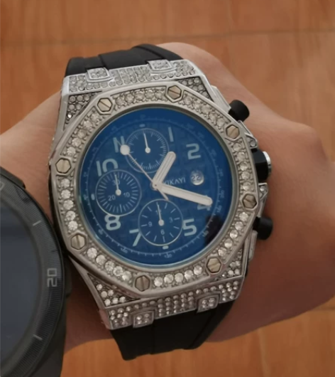 意卡伊（YIKAYI）男士石英腕表 手表盒...